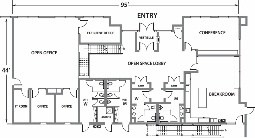 1112 American Pky, Allentown, PA à louer - Plan d’étage - Image 2 de 2