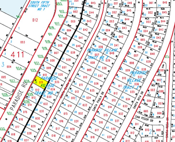 2117 Paradise Rd, Las Vegas, NV à vendre - Plan cadastral - Image 2 de 7