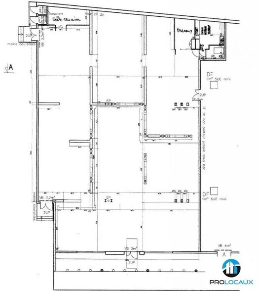 Commerce de détail dans SAINT EGREVE à louer - Plan d’étage - Image 3 de 11