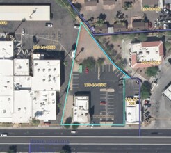 1516 E Thomas Rd, Phoenix, AZ - Aerial  map view