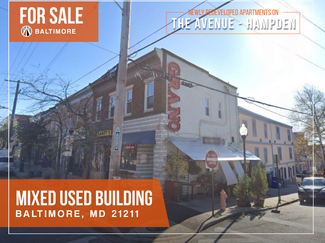 Plus de détails pour 1029-1031 W 36th St, Baltimore, MD - Multi-résidentiel à vendre