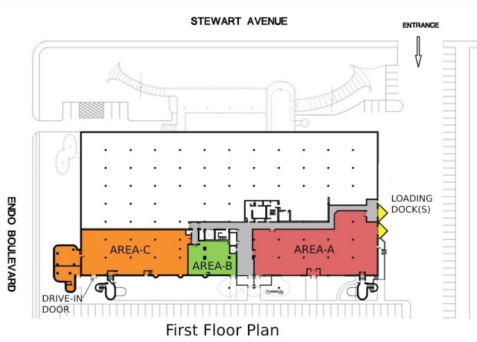 1000 Stewart Ave, Garden City, NY for lease Floor Plan- Image 1 of 2