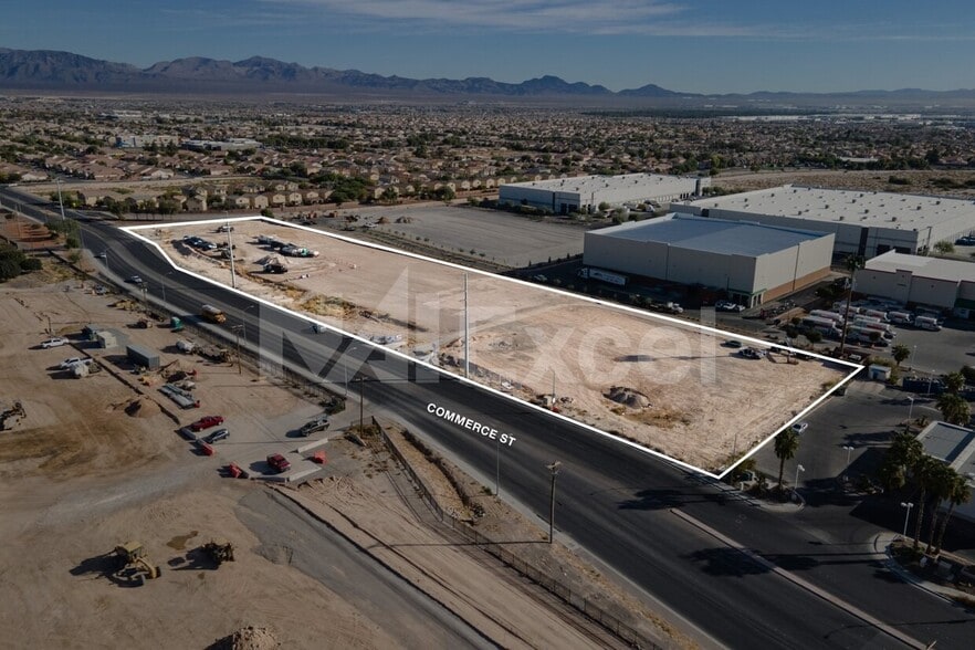 4540 N Commerce St, North Las Vegas, NV à vendre - Aérien - Image 3 de 5