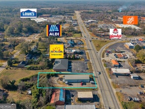 1300 W Taylor St, Griffin, GA - AERIAL  map view - Image1