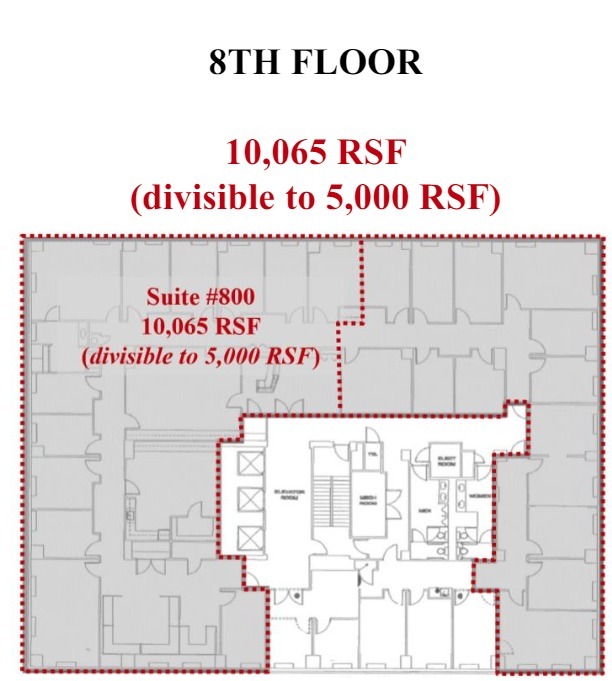 8737 Colesville Rd, Silver Spring, MD à louer Plan d  tage- Image 1 de 1