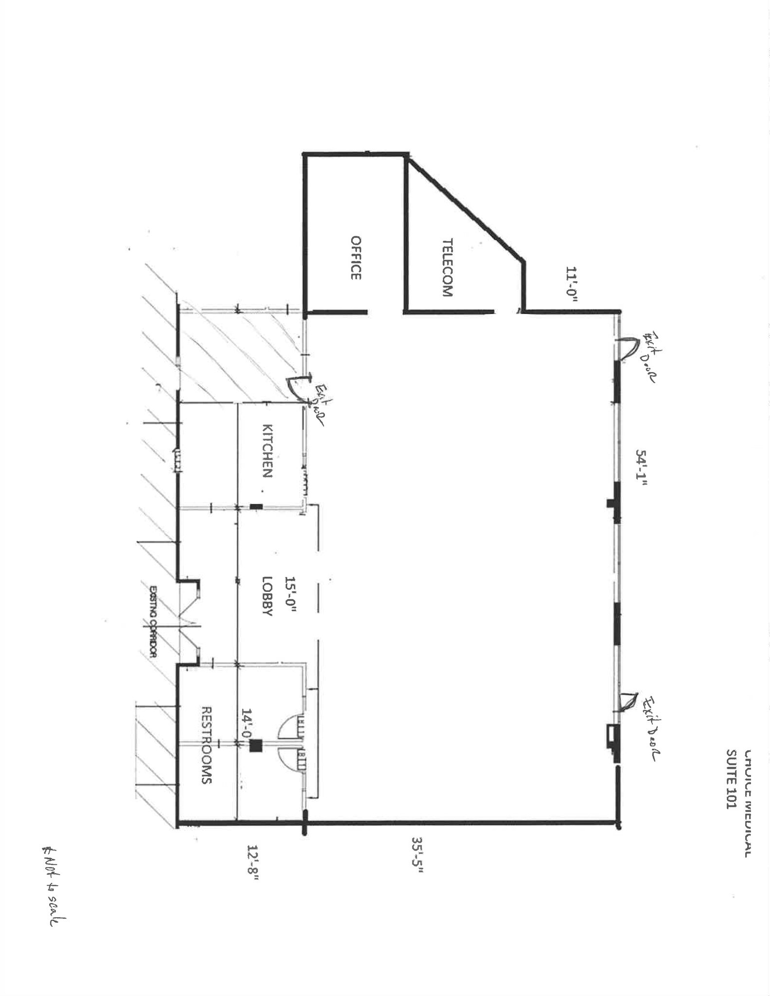 18522 Outer Hwy 18, Apple Valley, CA à louer Plan de site- Image 1 de 1