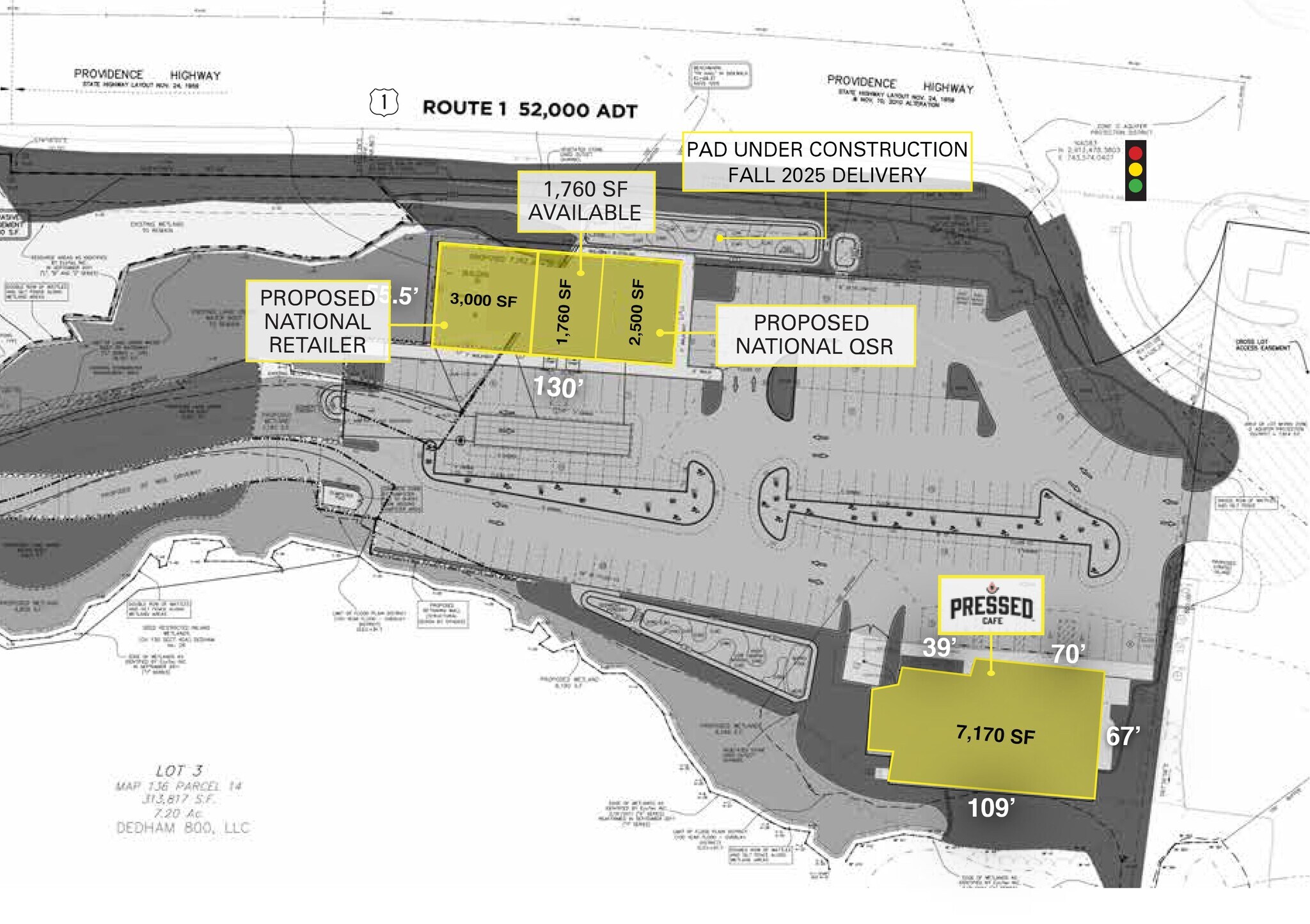688-750 Providence Hwy, Dedham, MA à louer Photo du bâtiment- Image 1 de 6