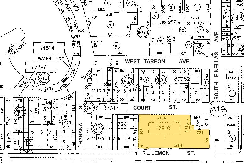 116 S Pinellas Ave, Tarpon Springs, FL for lease - Plat Map - Image 2 of 16