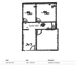 23330 Cottonwood Pky, California, MD for lease Floor Plan- Image 2 of 3