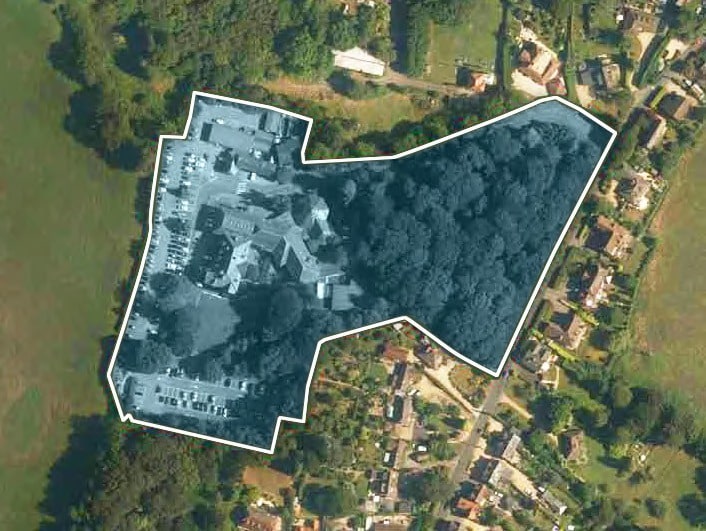 Furzehill, Wimborne à vendre - Aérien - Image 3 de 11