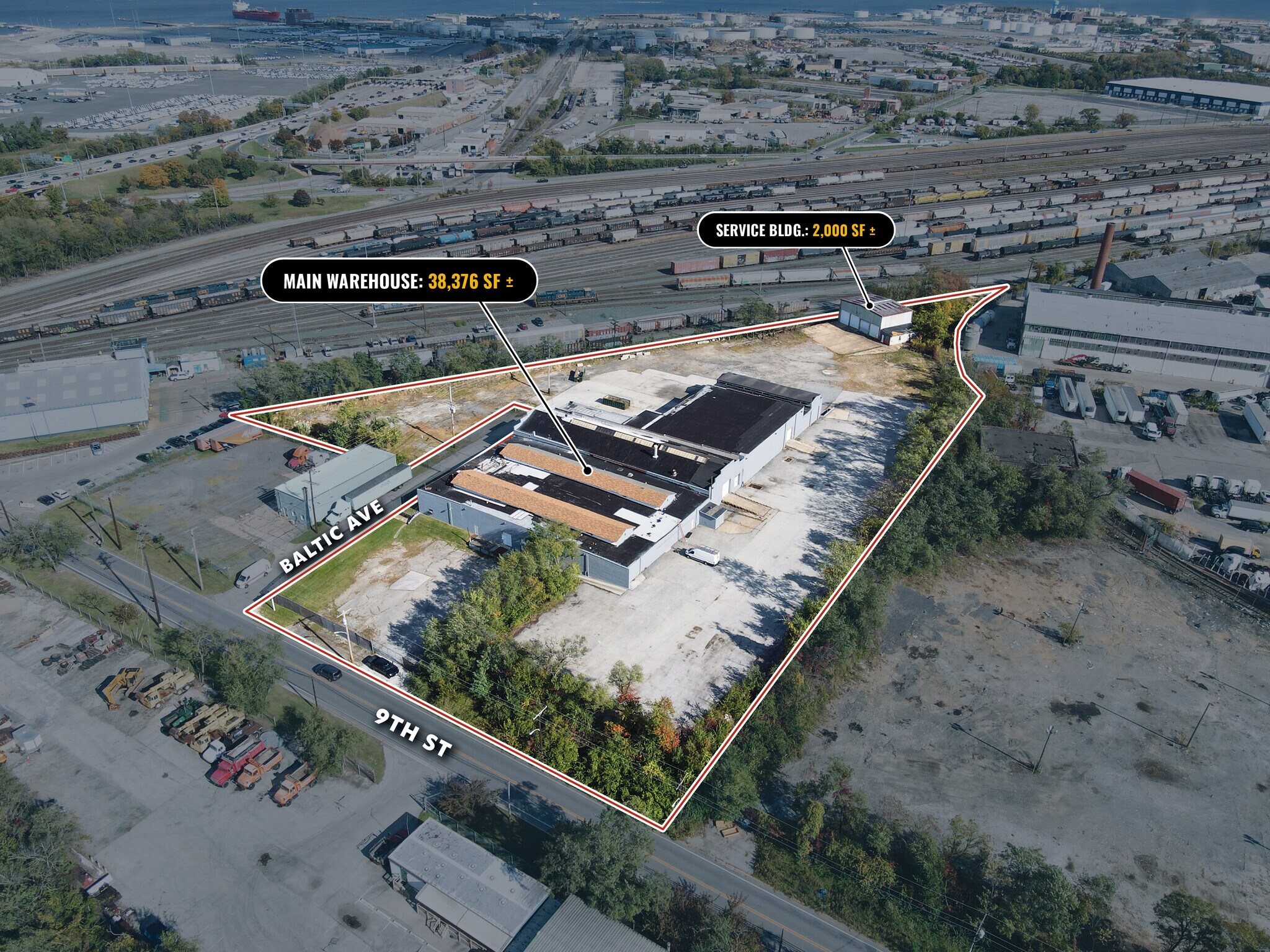 901 Baltic Ave, Baltimore, MD for lease Building Photo- Image 1 of 8