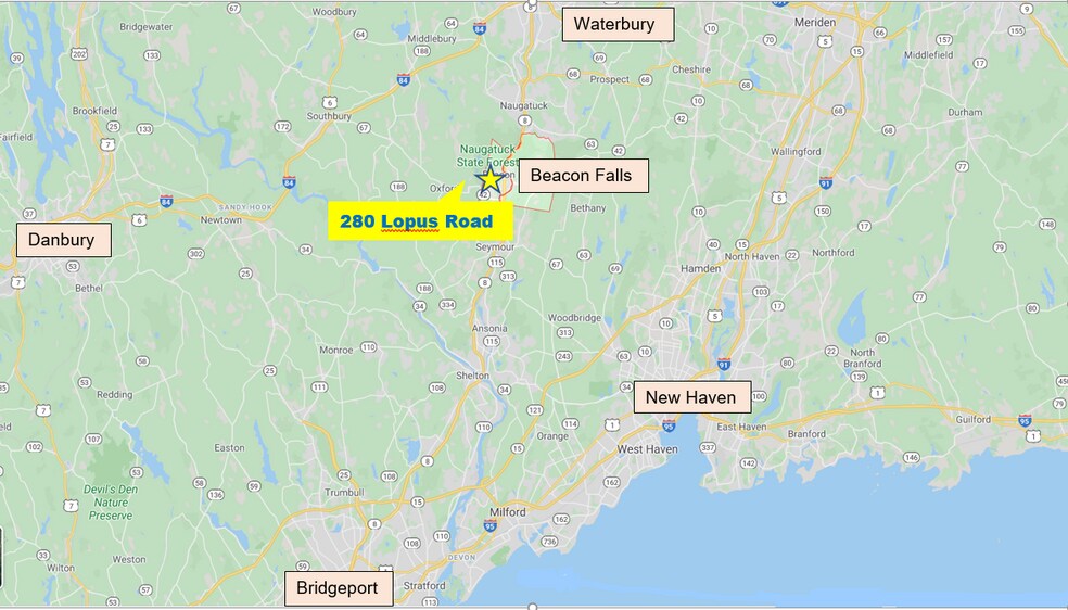 280 Lopus Rd, Beacon Falls, CT à vendre - Photo du bâtiment - Image 3 de 3