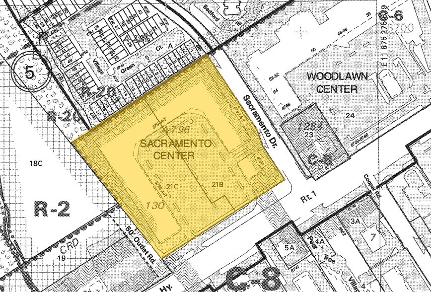 8792-8796 Sacramento Dr, Alexandria, VA à louer - Plan cadastral - Image 2 de 20