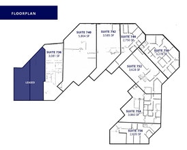 732-756 Goddard Ave, Chesterfield, MO for lease Floor Plan- Image 1 of 1