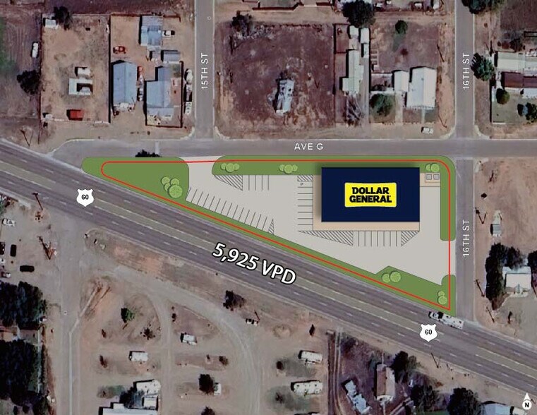 1266 Sumner Ave, Fort Sumner, NM à vendre - Plan de site - Image 2 de 4