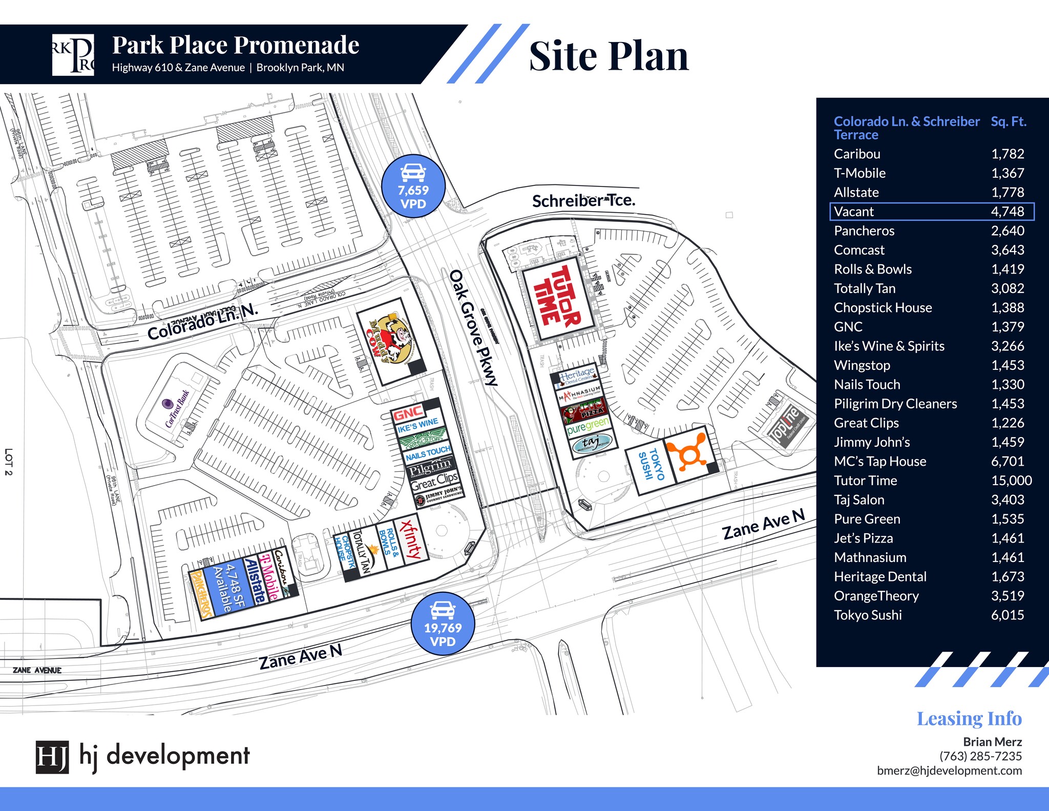 9600-9786 Colorado Ln N, Brooklyn Park, MN for lease Site Plan- Image 1 of 1