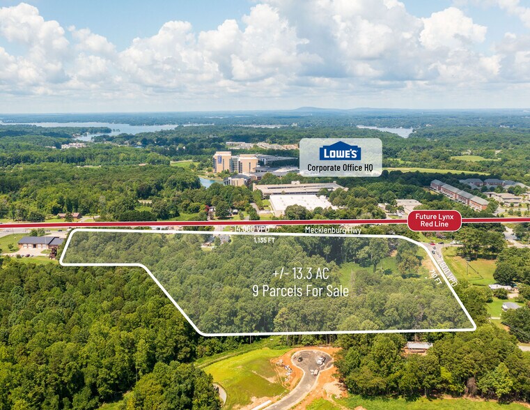 1489 Mecklenburg Hwy, Mooresville, NC à vendre - Photo du bâtiment - Image 1 de 5