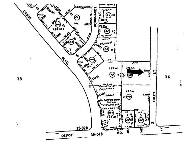 23841 Foley St, Hayward, CA à louer - Plan cadastral - Image 3 de 4