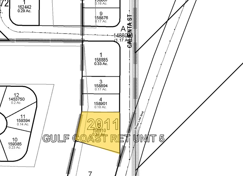 4307 Calienta St, Hernando Beach, FL à vendre - Plan cadastral - Image 2 de 4