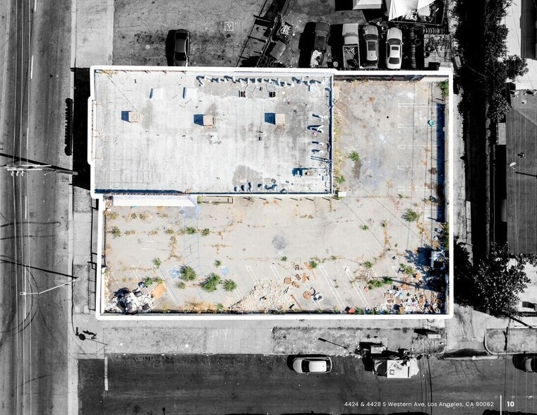 4424-4428 S Western Ave, Los Angeles, CA for sale - Aerial - Image 2 of 15