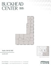 2970 Peachtree Rd NW, Atlanta, GA à louer Plan d’étage- Image 1 de 1