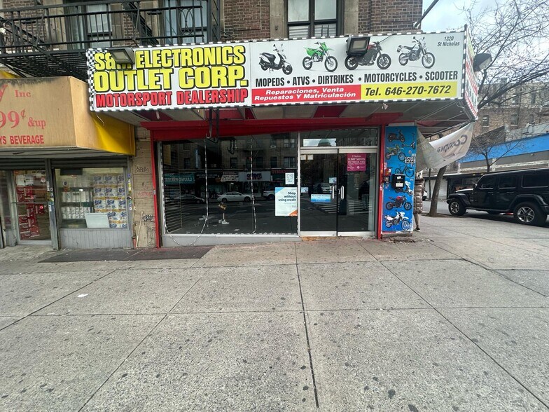 1320-1328 St Nicholas Ave, New York, NY à louer - Photo du bâtiment - Image 1 de 2