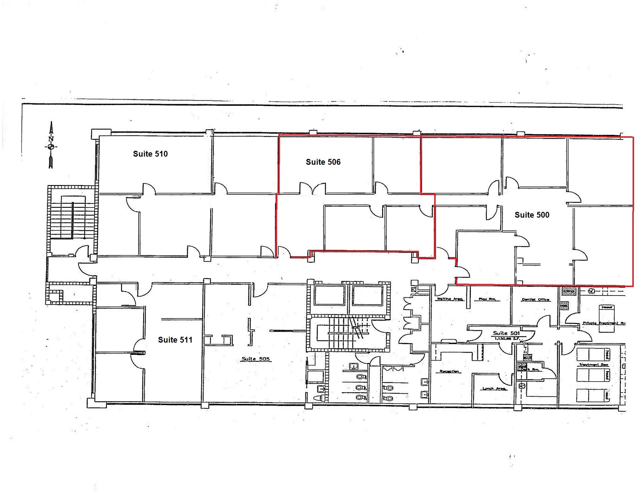 3471 N Federal Hwy, Fort Lauderdale, FL for lease Floor Plan- Image 1 of 4