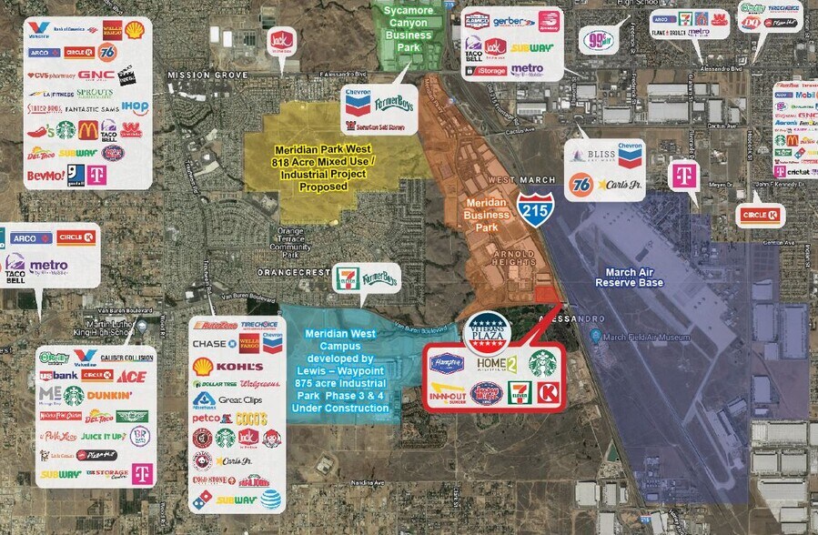 NEC Van Buren Blvd, Riverside, CA à louer - Photo du bâtiment - Image 2 de 7