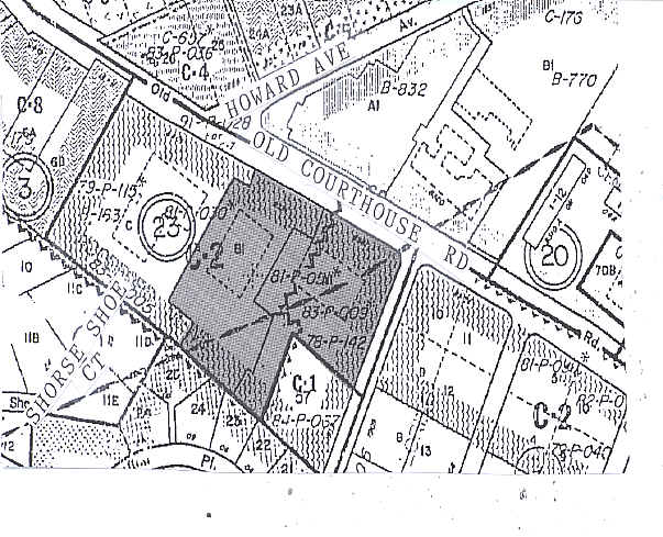 8391 Old Courthouse Rd, Vienna, VA à louer - Plan cadastral - Image 2 de 6