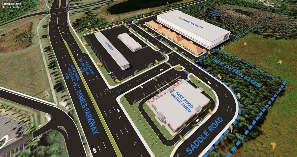 13201 Saddle Rd, Fort Myers, FL for sale - Aerial - Image 3 of 13