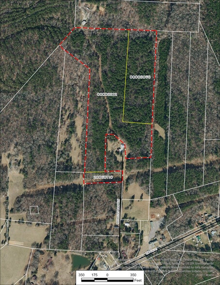 Morgan Brown Rd, Eagle Springs, NC for sale - Aerial - Image 1 of 1