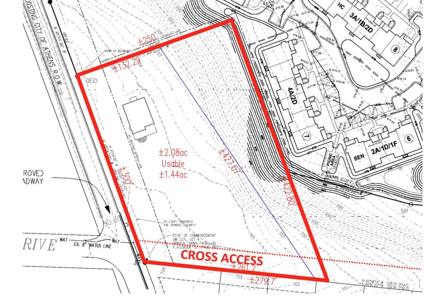 French Farms Boulevard, Athens, AL for sale - Plat Map - Image 3 of 3