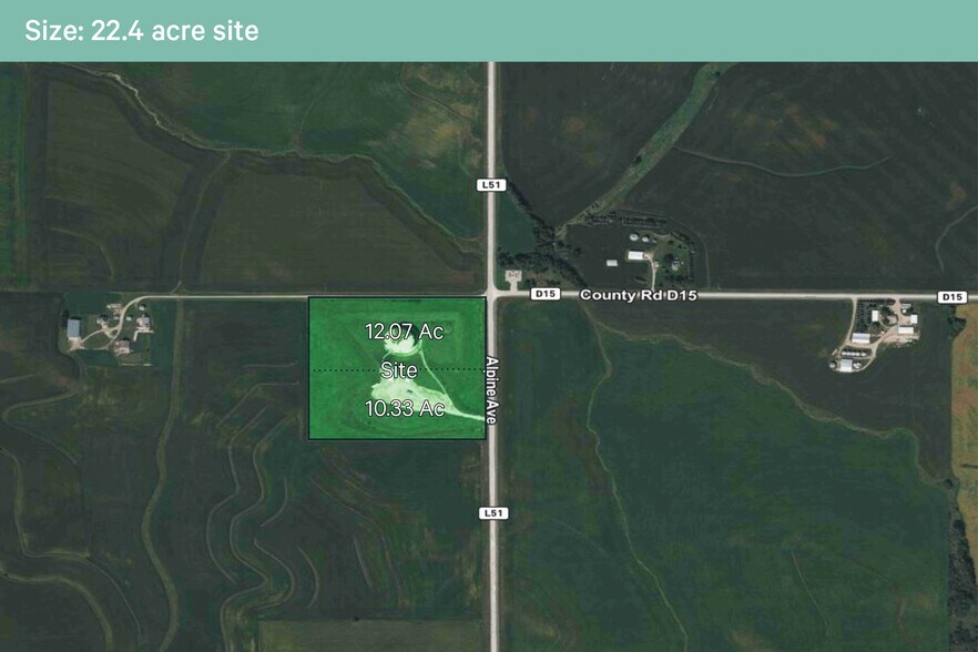 1311-1377 Alpine ave, Holstein, IA à vendre - Photo principale - Image 1 de 1