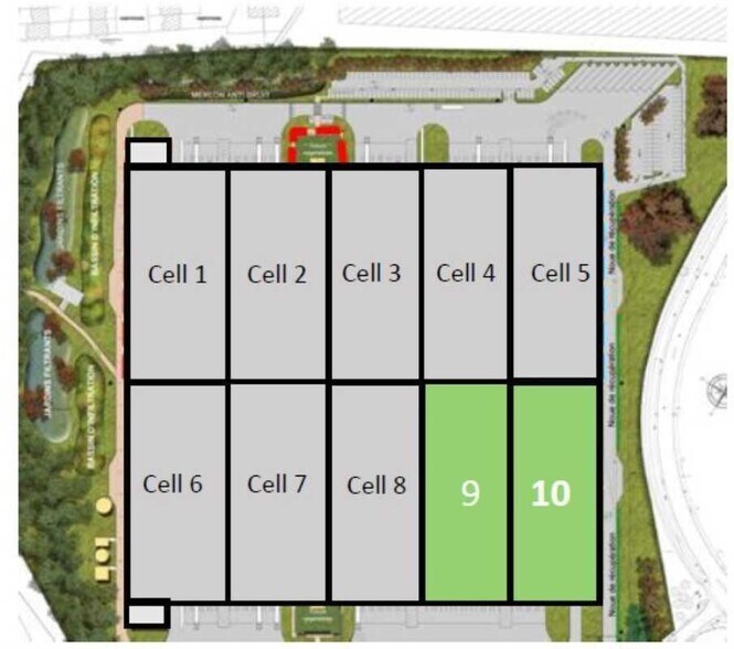 Flex dans Marly-la-Ville à louer - Plan d’étage - Image 2 de 2
