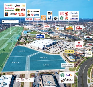 Plus de détails pour 247-249 S Weber Rd, Bolingbrook, IL - Terrain à vendre