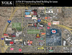 15 W Ajo Way, Tucson, AZ - Aerial  map view