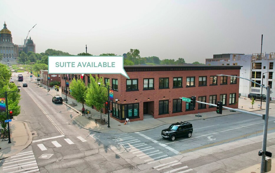 601 E Locust St, Des Moines, IA à louer - Photo du bâtiment - Image 2 de 6