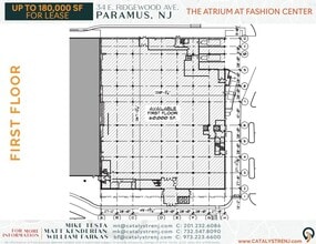 34 E Ridgewood Ave, Paramus, NJ à louer Plan d’étage- Image 1 de 2