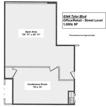 8310-8358 Tyler Blvd, Mentor, OH for lease Floor Plan- Image 1 of 1