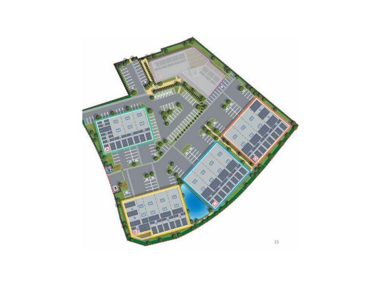 Flex in Louvres for lease - Floor Plan - Image 2 of 3