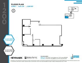 1200 Concord Ave, Concord, CA for lease Floor Plan- Image 1 of 1