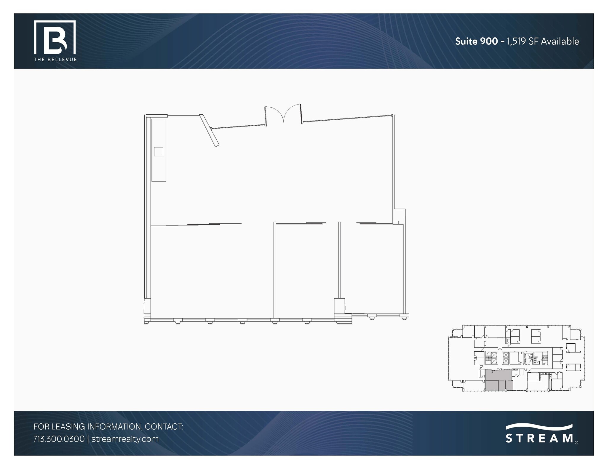 2323 S Shepherd Dr, Houston, TX for lease Floor Plan- Image 1 of 1