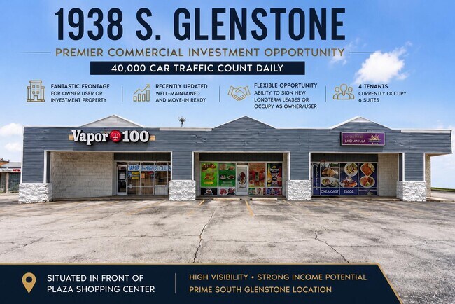 More details for 1938 S Glenstone Ave, Springfield, MO - Retail for Sale