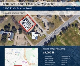 More details for 1103 Rock Prairie Rd, College Station, TX - Office for Lease