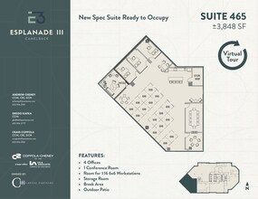 2415 E Camelback Rd, Phoenix, AZ for lease Floor Plan- Image 1 of 1