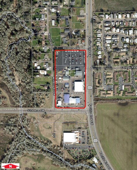 5046 Pacific Blvd SW, Albany, OR à vendre - Aérien - Image 3 de 4