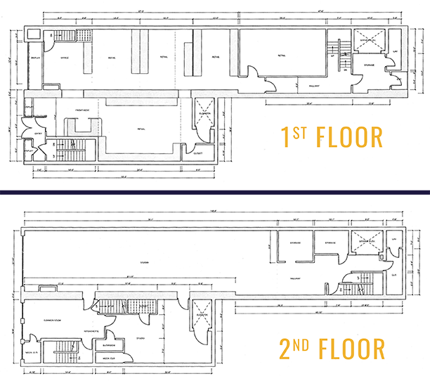632-634 Smithfield St, Pittsburgh, PA à vendre - Plan d’étage - Image 2 de 3