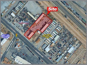 7101 Alameda Ave, El Paso, TX - AÉRIEN Vue de la carte - Image1