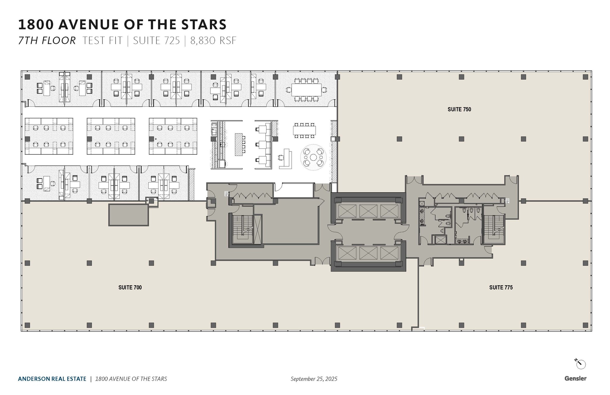 1800 Avenue of the Stars, Los Angeles, CA for lease Floor Plan- Image 1 of 1