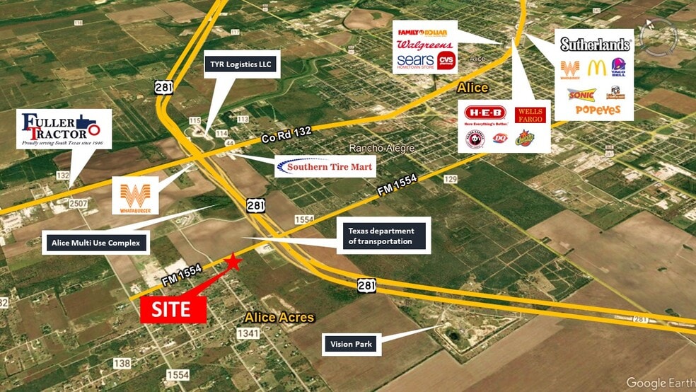 642 FM 1554, Alice, TX à vendre - Photo du bâtiment - Image 3 de 7